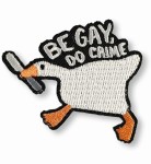 Naszywka Naprasowanka Termo - Be Gay Do Crime